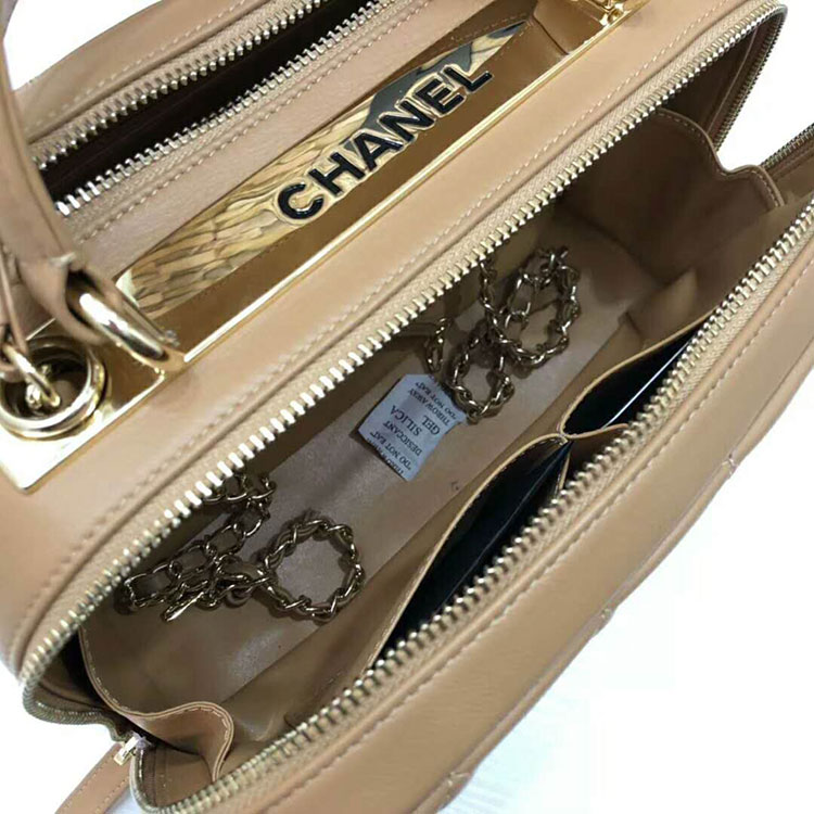 2018 Chanel Briefcase Original Lambskin Leather