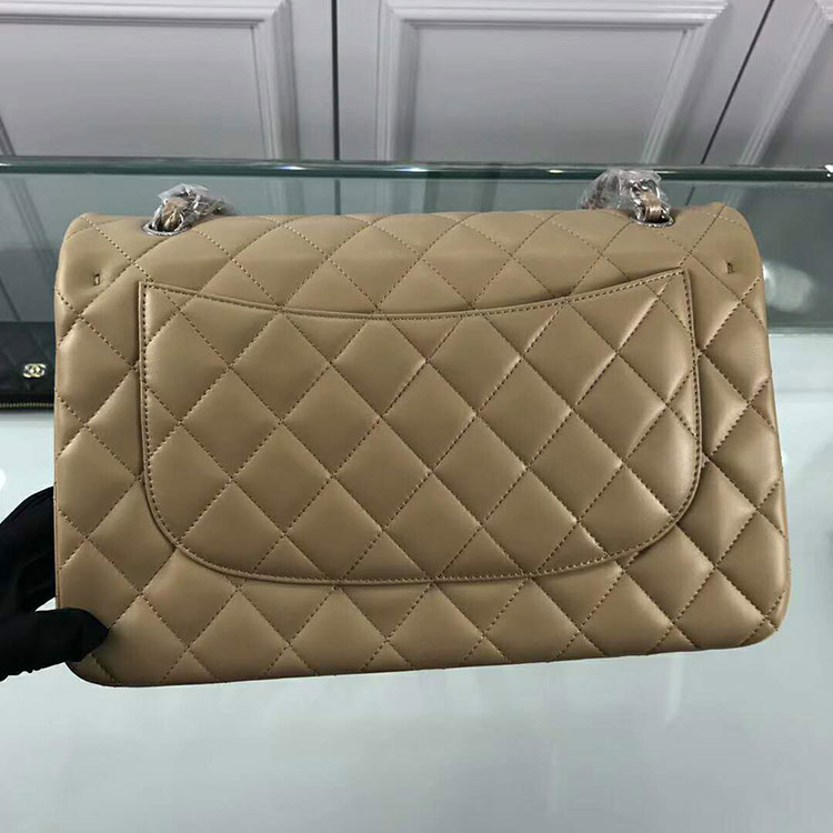 2018 Chanel Classic Flap Bag 1113 Original Lambskin leather Gold Hardware