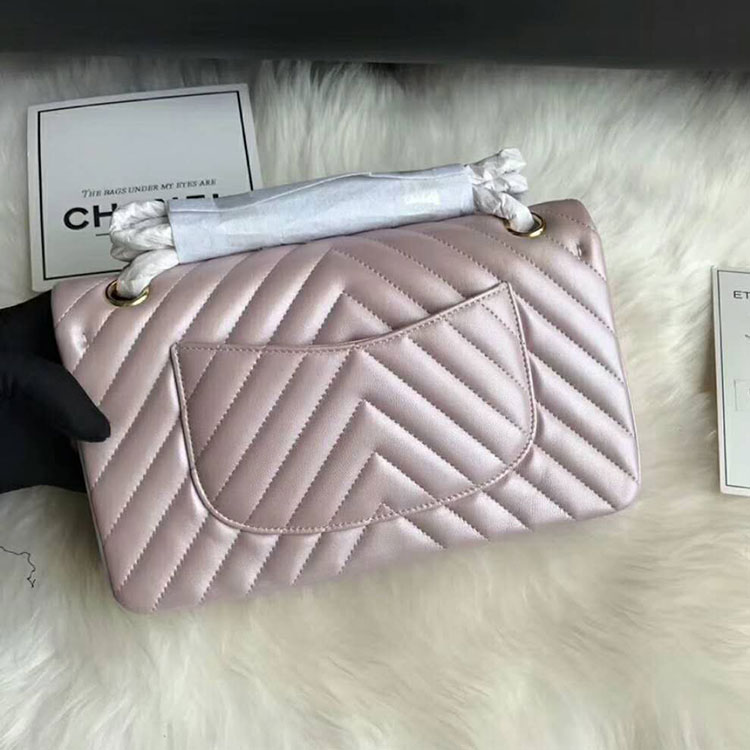 2018 Chanel Classic Flap Bag Original Lambskin Leather