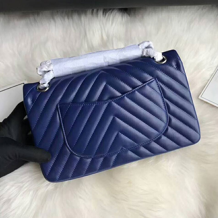 2018 Chanel Classic Flap Bag Original Lambskin Leather