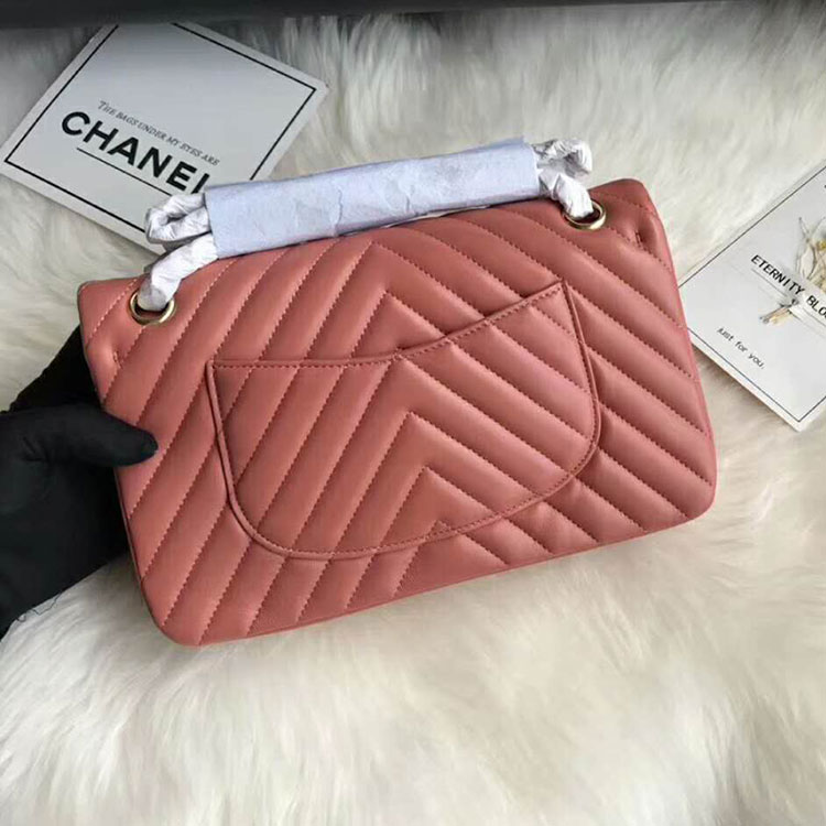 2018 Chanel Classic Flap Bag Original Lambskin Leather