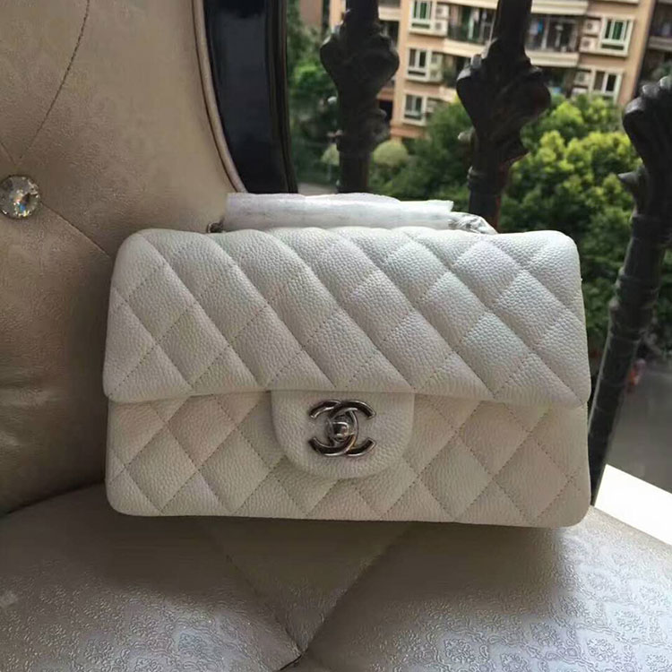 2018 Chanel Classic Mini Flap Bags Original Calfskin leather A1116