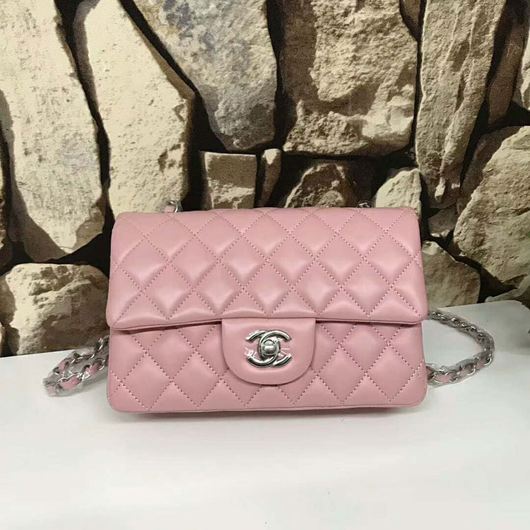 2018 Chanel Classic Mini Flap Bags Original Lambskin leather A1116