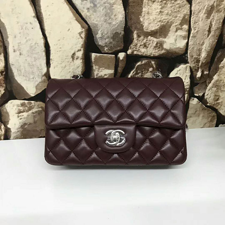 2018 Chanel Classic Mini Flap Bags Original Lambskin leather A1116