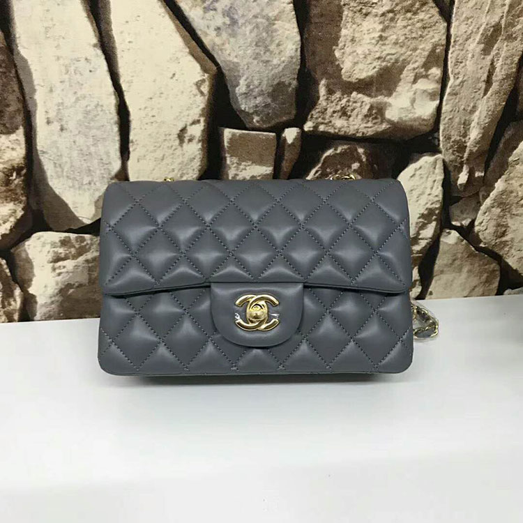 2018 Chanel Classic Mini Flap Bags Original Lambskin leather A1116