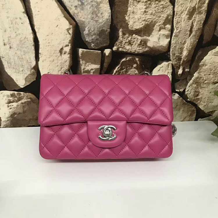 2018 Chanel Classic Mini Flap Bags Original Lambskin leather A1116