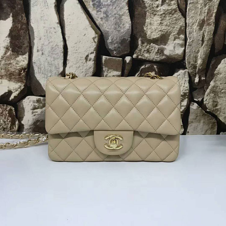 2018 Chanel Classic Mini Flap Bags Original Lambskin leather A1116