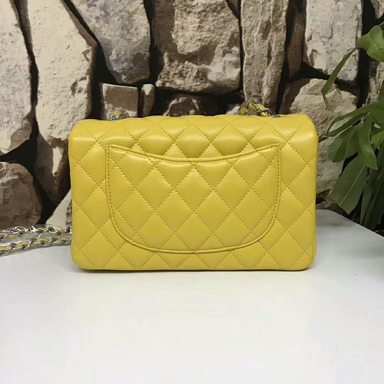 2018 Chanel Classic Mini Flap Bags Original Lambskin leather A1116