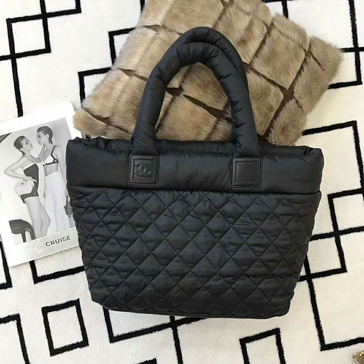 2018 Chanel Coco Cocoon Tote Bag Eider down A92259