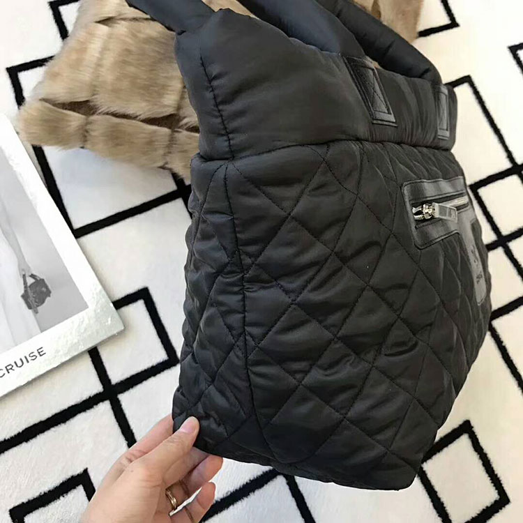 2018 Chanel Coco Cocoon Tote Bag Eider down A92259