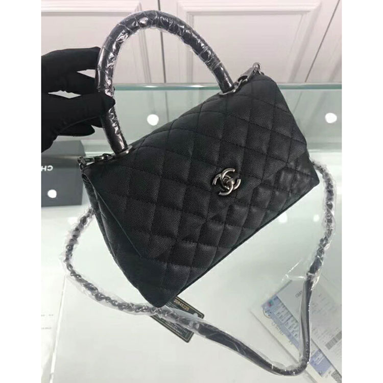 2018 Chanel Coco shoulder Tote bag Original Leather