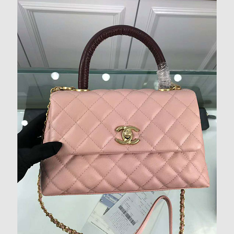 2018 Chanel Coco shoulder Tote bag Original Leather