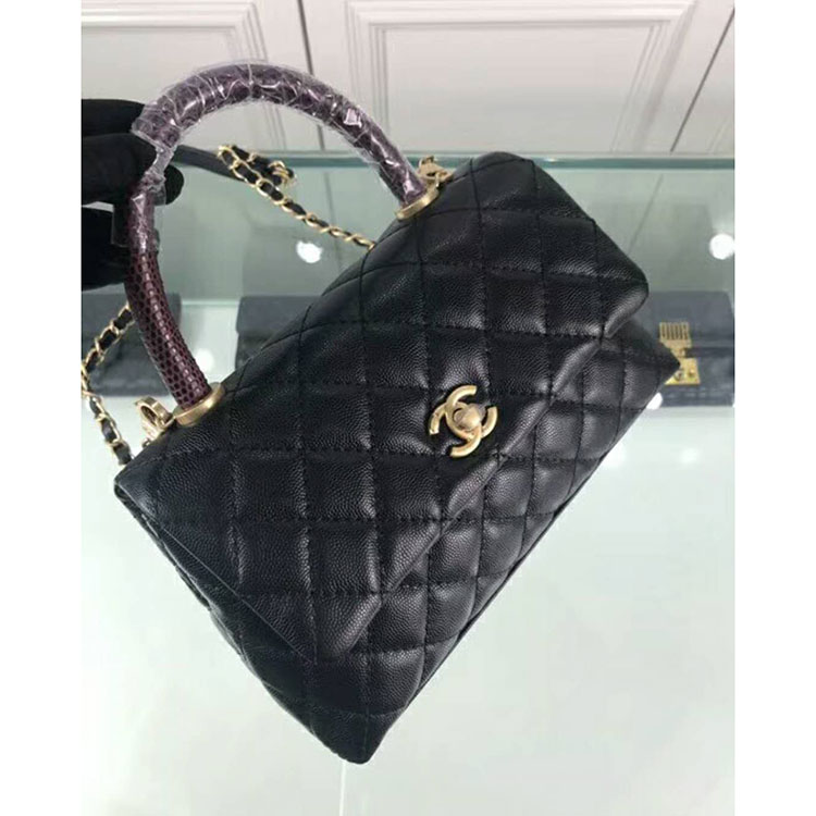 2018 Chanel Coco shoulder Tote bag Original Leather