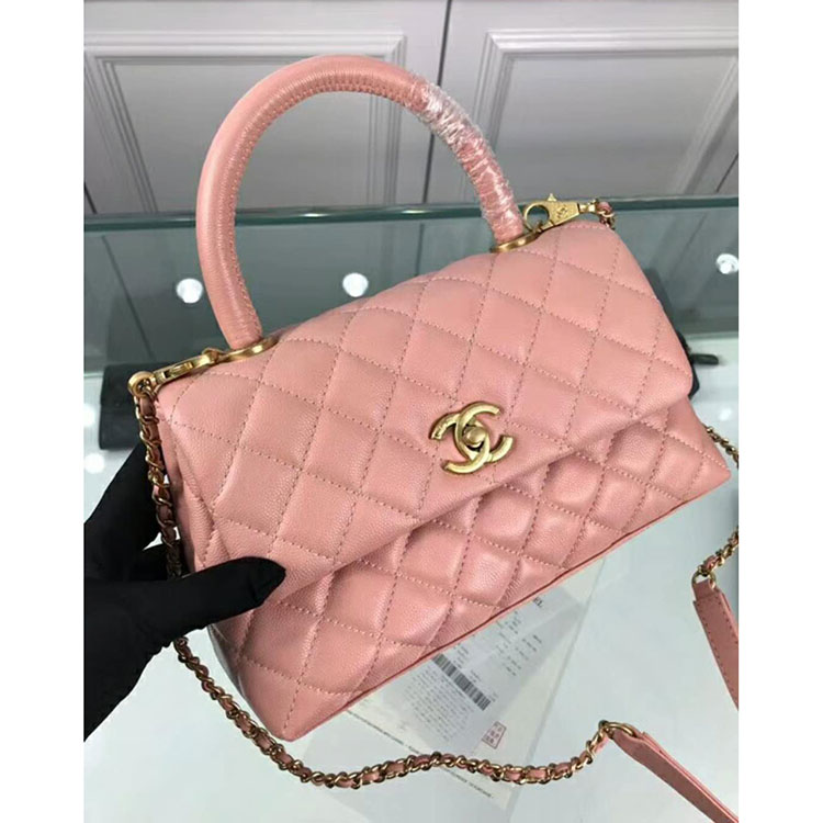 2018 Chanel Coco shoulder Tote bag Original Leather