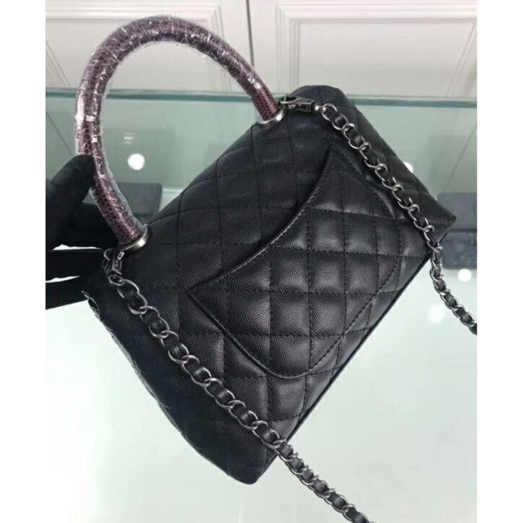 2018 Chanel Coco shoulder Tote bag Original Leather