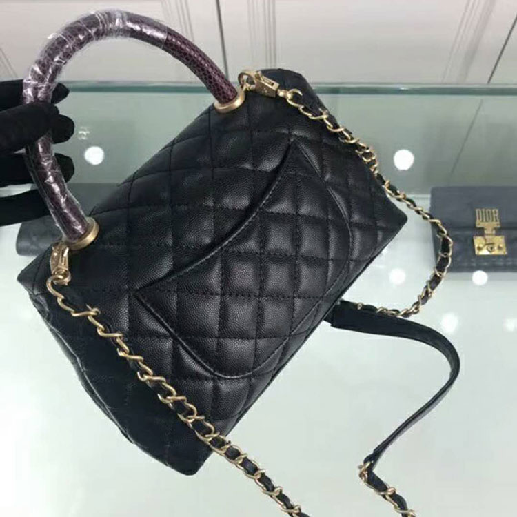 2018 Chanel Coco shoulder Tote bag Original Leather