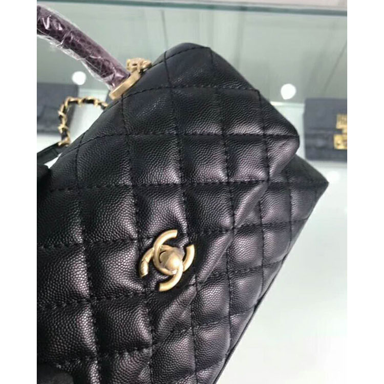 2018 Chanel Coco shoulder Tote bag Original Leather