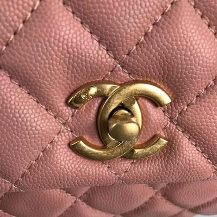 2018 Chanel Coco shoulder Tote bag Original Leather