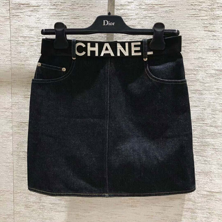 2018 Chanel Denim Skirts