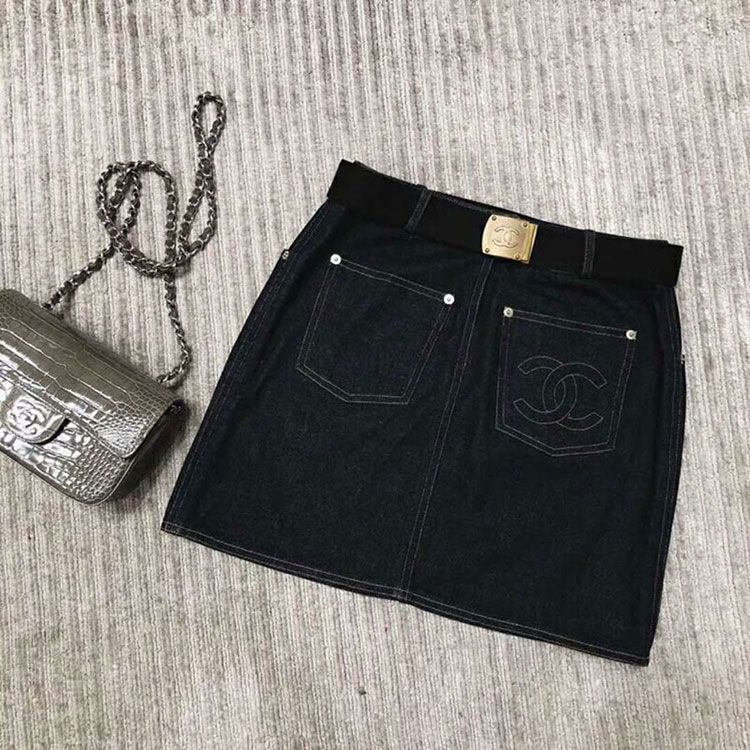 2018 Chanel Denim Skirts