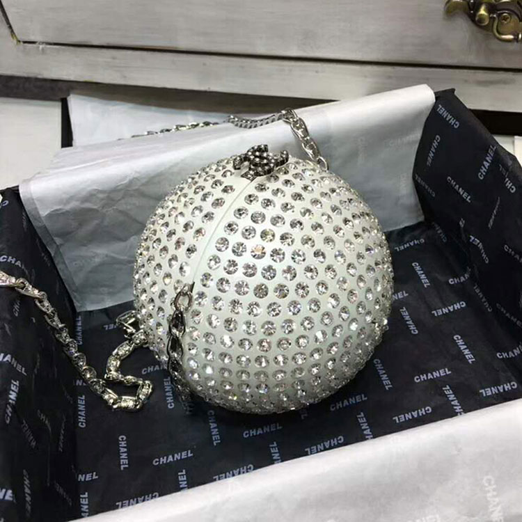 2018 Chanel Diamond Ball evening bag