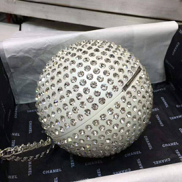 2018 Chanel Diamond Ball evening bag