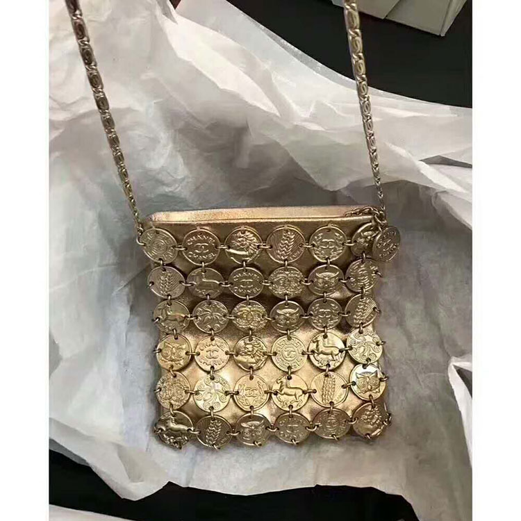 2018 Chanel EVENING bag Original LAMBSKIN