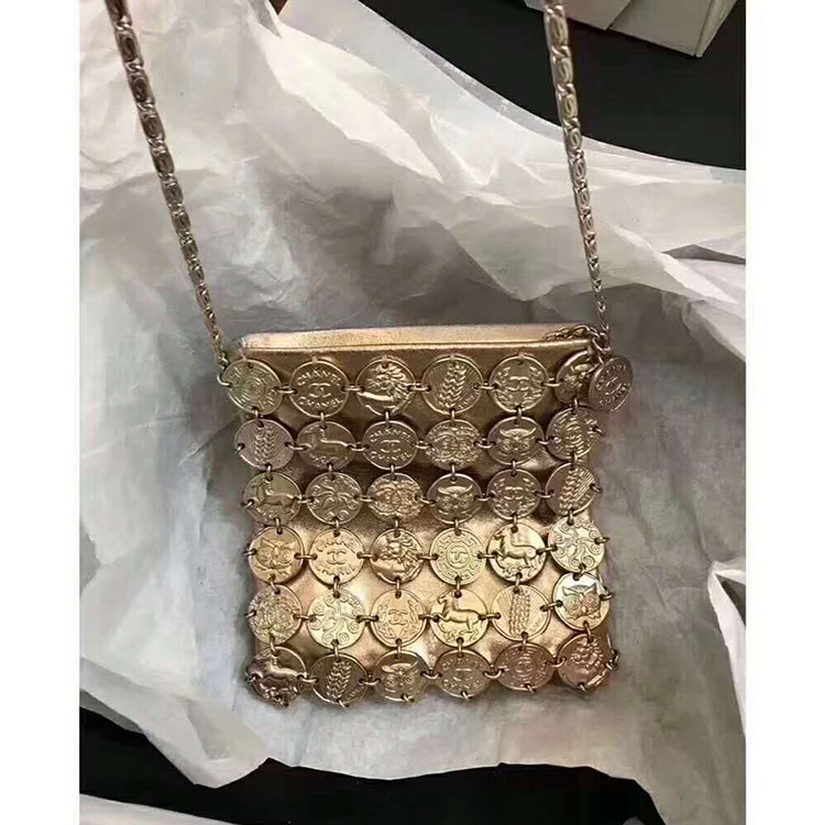 2018 Chanel EVENING bag Original LAMBSKIN