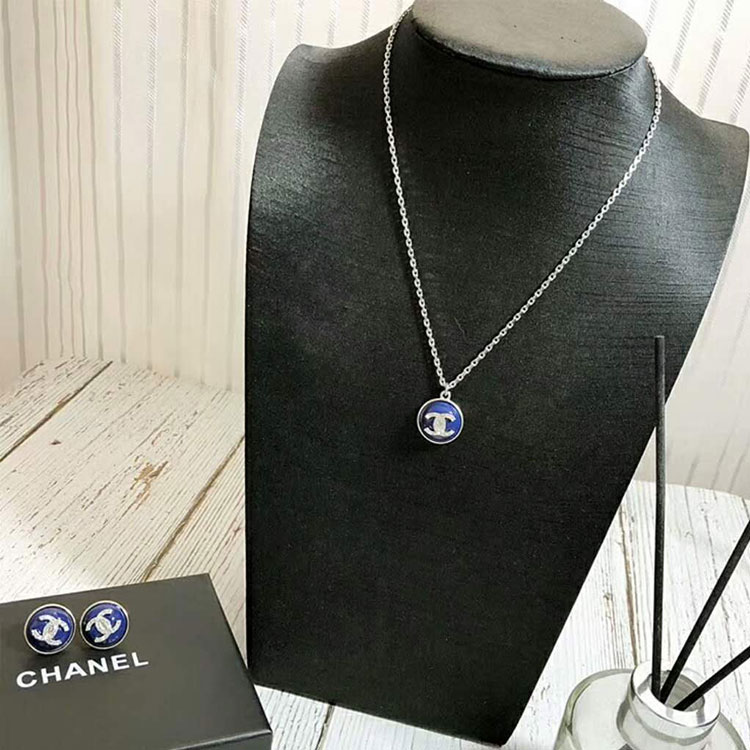 2018 Chanel Earrings and Necklace