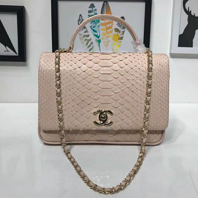 2018 Chanel Flap Bag With Top Handle