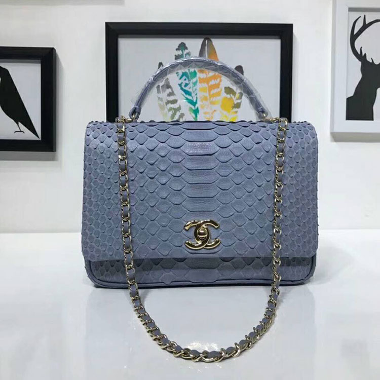 2018 Chanel Flap Bag With Top Handle