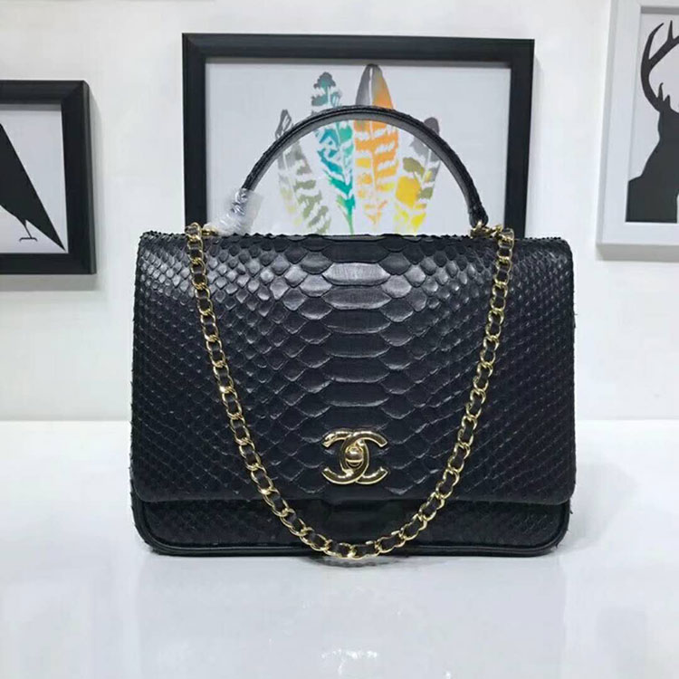 2018 Chanel Flap Bag With Top Handle