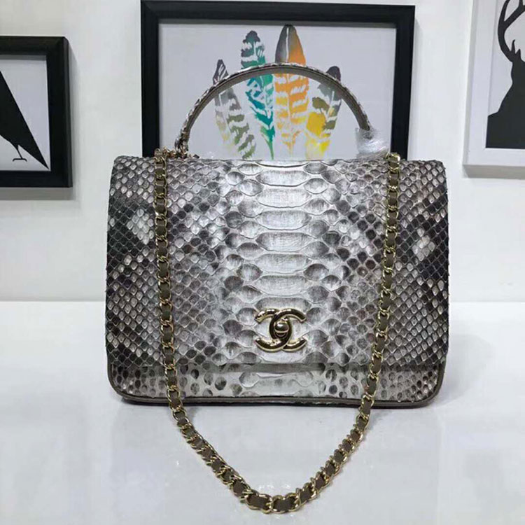 2018 Chanel Flap Bag With Top Handle