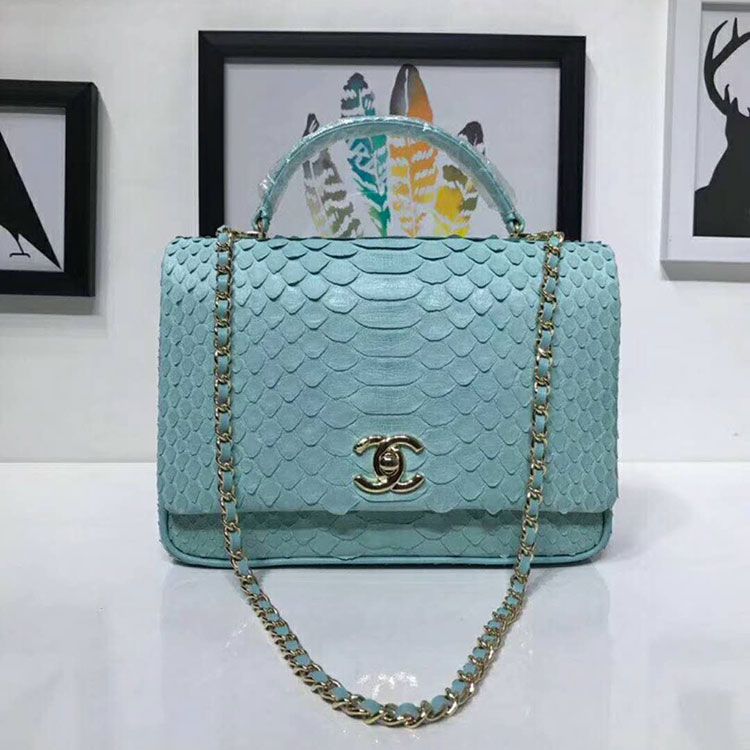 2018 Chanel Flap Bag With Top Handle