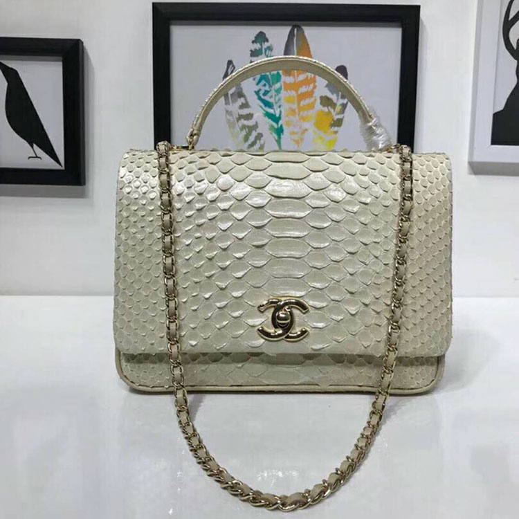 2018 Chanel Flap Bag With Top Handle