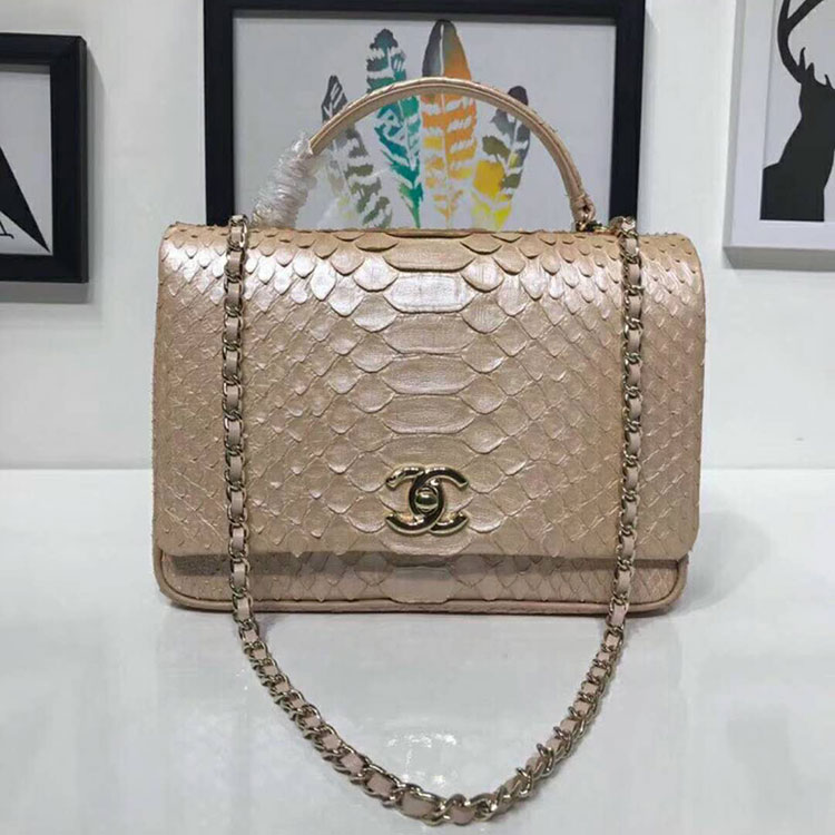 2018 Chanel Flap Bag With Top Handle