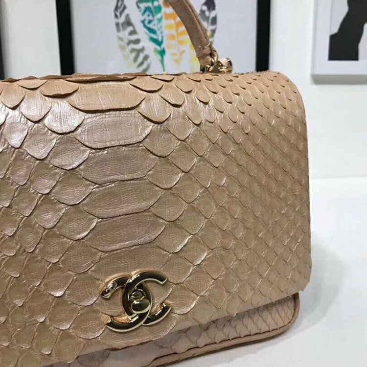 2018 Chanel Flap Bag With Top Handle