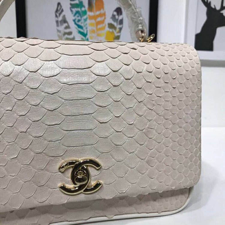 2018 Chanel Flap Bag With Top Handle