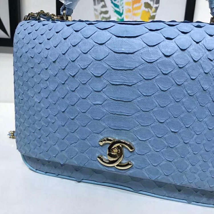 2018 Chanel Flap Bag With Top Handle