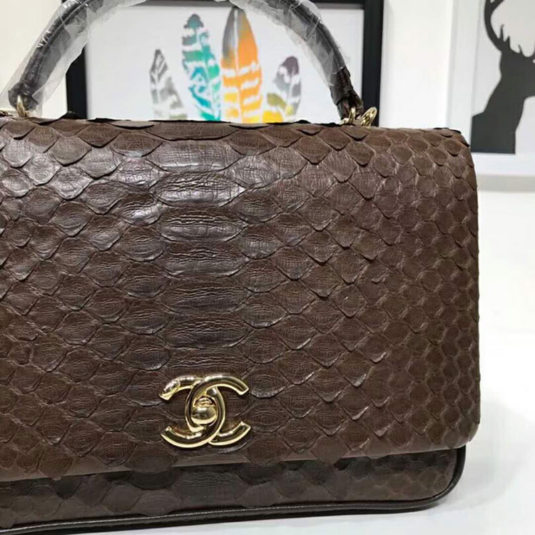 2018 Chanel Flap Bag With Top Handle