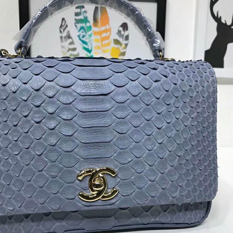 2018 Chanel Flap Bag With Top Handle