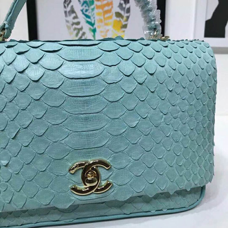 2018 Chanel Flap Bag With Top Handle