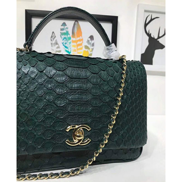 2018 Chanel Flap Bag With Top Handle