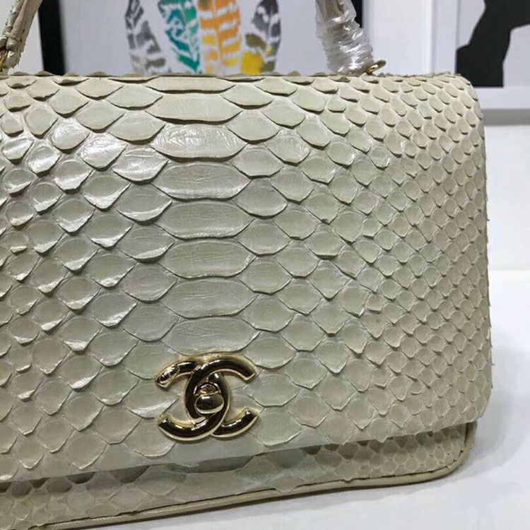 2018 Chanel Flap Bag With Top Handle