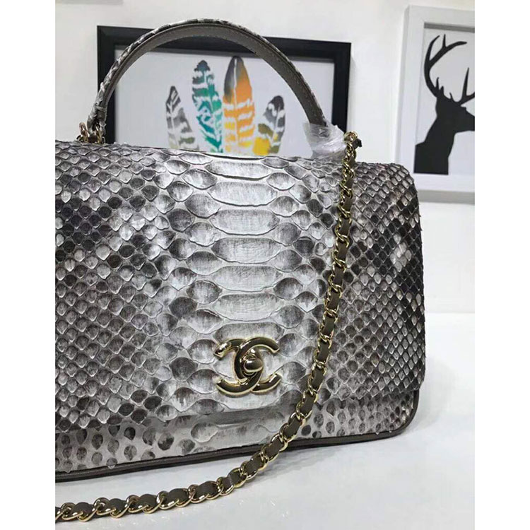 2018 Chanel Flap Bag With Top Handle