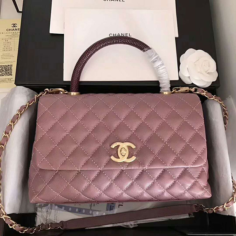 2018 Chanel Flap Bag with Top Handle