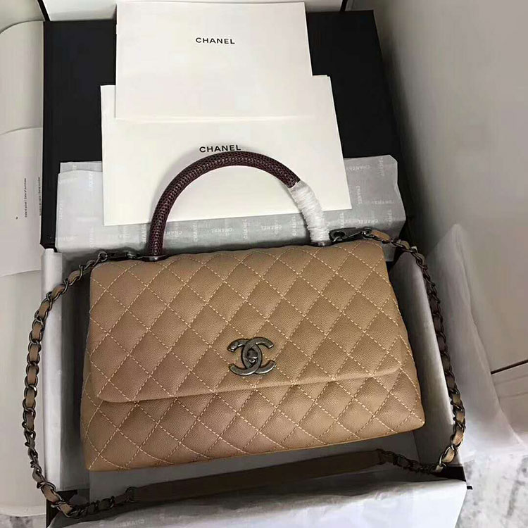 2018 Chanel Flap Bag with Top Handle