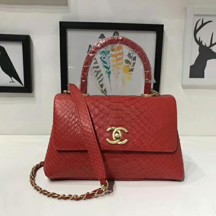 2018 Chanel Flap Bag with Top Handle