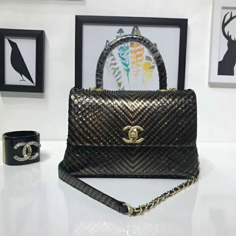 2018 Chanel Flap Bag with Top Handle