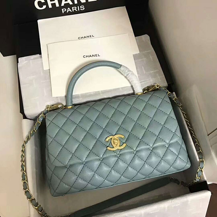 2018 Chanel Flap Bag with Top Handle